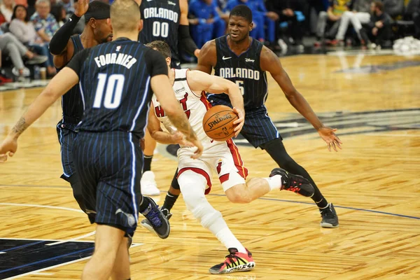 Match Basket Ball Saison Nba Orlando Magic Miami Heat Janvier — Photo