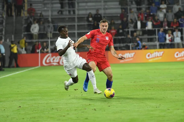 Amerikan Futbol Takımı 15 Kasım 2019 Cuma günü Orlando Florida 'daki Exploria Stadyumu' nda oynanan Concacaf Uluslar Ligi karşılaşmasında Kanada 'ya ev sahipliği yapmaktadır.
