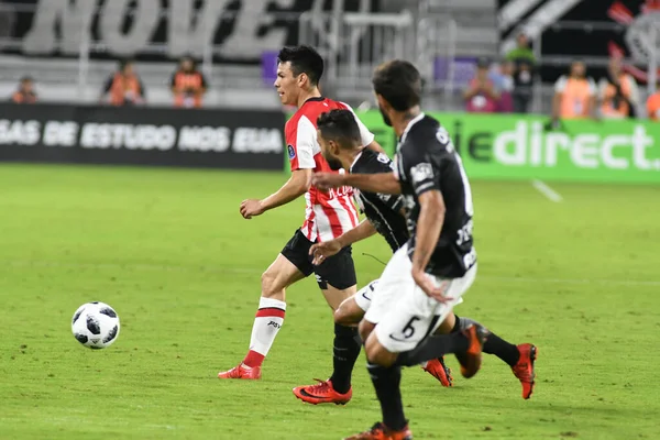 Korintliler, 10 Ocak 2018 'de Orlando City Stadyumu' nda düzenlenen Florida Kupası 'nda PSV Eindhoven' a karşı..  