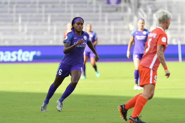 Orlando Pride Accueille Houston Dash Stade Exploria Avril 2018 Orlando — Photo