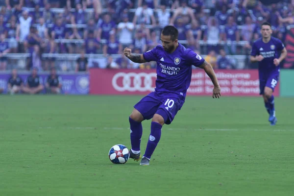 Orlando City Host New York City Orlando City Stadium Orlando — Stock fotografie