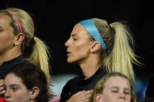 5 Mart 2020 'de Orlando Florida' daki Exploria Stadyumu 'nda düzenlenen 2020 SheBelieves Kupası' nda ABD - İngiltere Karşılaşması 