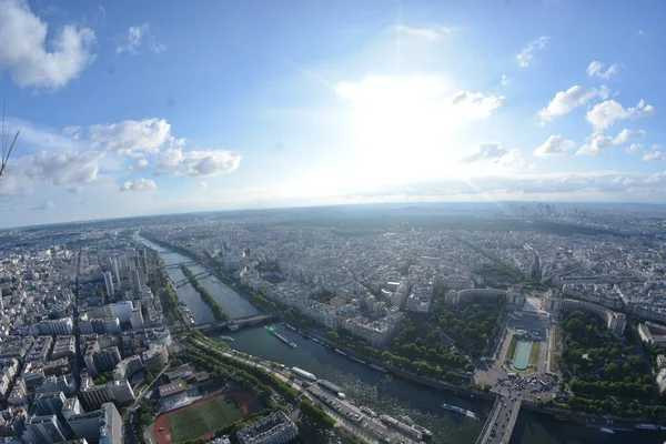 Die Verschönerte Stadt Paris Frankreich Mai 2017 — Stockfoto