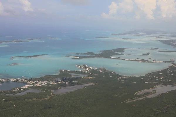 カリブ海の島々の空中展望 — ストック写真