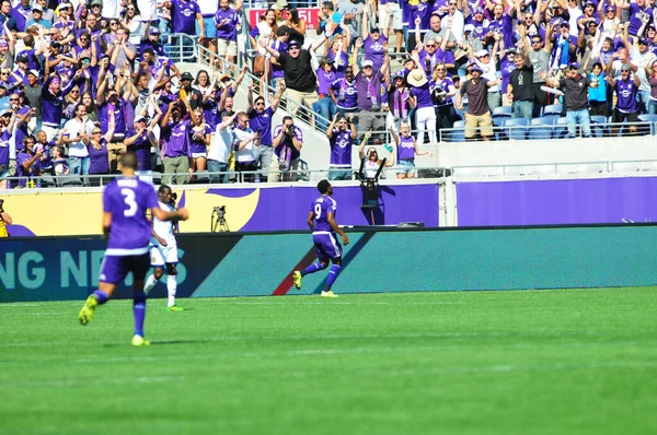 Orlando City Hostitel Real Salt Lake Citrus Bowl Orlandu Floridě — Stock fotografie