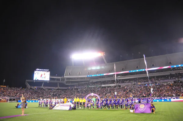 Orlando City Acogerá Montreal Impact Camping World Stadium Octubre 2015 —  Fotos de Stock