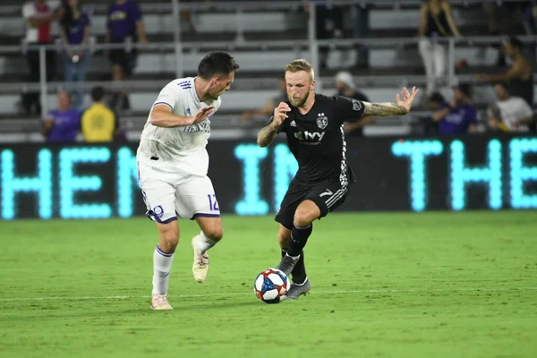 Orlando City SC 14 Ağustos 2019 Çarşamba günü Exploria Stadyumu 'nda Sporting Kansas SC' ye ev sahipliği yaptı..  