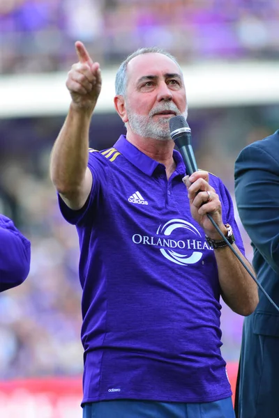 Orlando City, 5 Mart 2017 'de Orlando City Stadyumu' nda NYC FC 'ye ev sahipliği yaptı..  