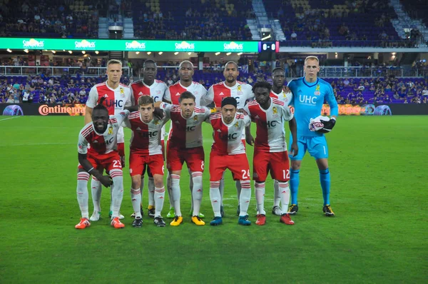 Orlando City Accueille Révolution Nouvelle Angleterre Orlando City Stadium Orlando — Photo