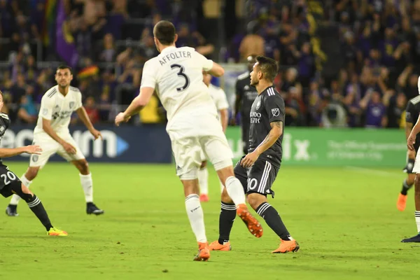 Orlando City 21 Nisan 2018 'de Orlando Florida' daki Exploria Stadyumu 'nda San Jose depremlerine ev sahipliği yaptı.. 