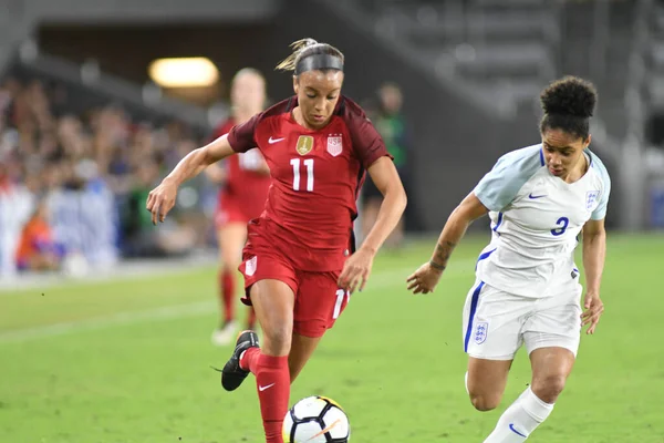 ABD, 7 Mart 2018 tarihinde Orlando City Stadyumu 'ndaki SheBelives Kupası' nda İngiltere ile karşı karşıya geldi..  