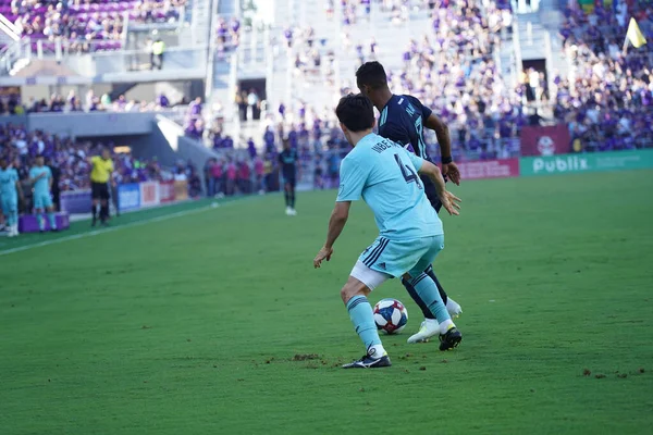 Orlando City Acoge Las Whitecaps Vancouver Orlando City Stadium Sábado — Foto de Stock