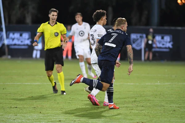 MLS sırasındaki Minnesota United ile karşılaşan Kansas City, 12 Temmuz 2020 tarihinde Orlando Florida 'daki ESPN Vahşi Spor Dünyası' nda düzenlenen turnuvaya geri döndü..  