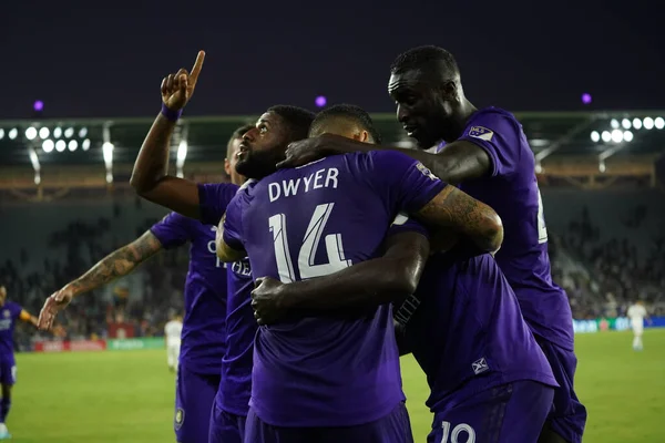 Orlando City Hospeda Lafc Estádio Exploria Orlando Florida Sábado Setembro — Fotografia de Stock