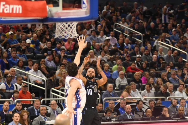 Orlando Magic Host Philadelphia 76Ers Amway Arena Orlando Florida March — Φωτογραφία Αρχείου