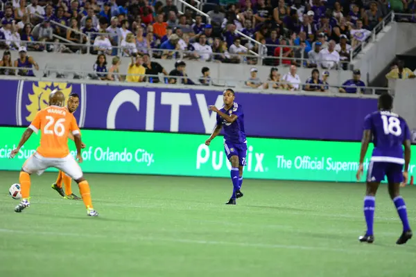 Orlando City Sediou Houston Dynamo Julho 2016 Camping World Stadium — Fotografia de Stock