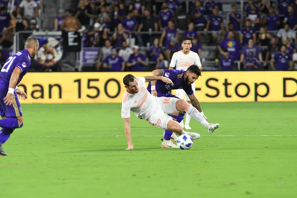 Orlando City Host Atlanta United Exploria Stadium August 2018 Orlando — Stock Photo, Image