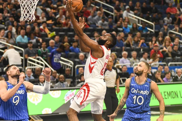 Orlando Magic Organiseert Houston Rockets Amway Arena Zondag Januari 2019 — Stockfoto