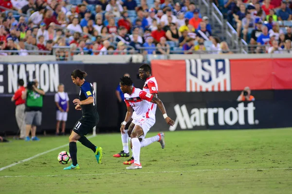 Usa Fotbollslag Värd Trinidad Tobago Everbank Field Jacksonville Florida Den — Stockfoto