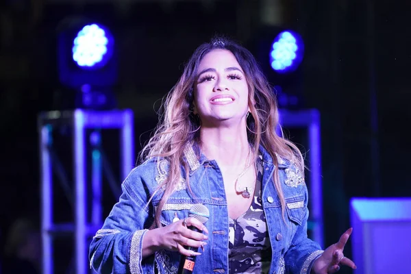 Singer Ally Brooke Post Match Concert Presented Pepsi Exploria Stadium — Stock Photo, Image