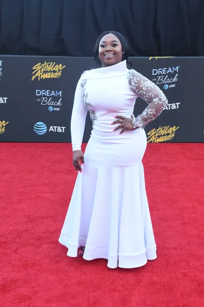 Red Carpet Photos Durante 34Esimo Stellar Awards Annuale Presso Orleans — Foto Stock