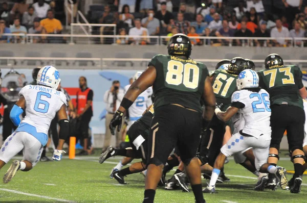 Carolina Del Norte Enfrenta Baylor Durante Russell Athletic Bowl Camping — Foto de Stock