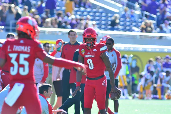 Lsu Trifft Beim Citrus Bowl Camping World Stadium Orlando Florida — Stockfoto