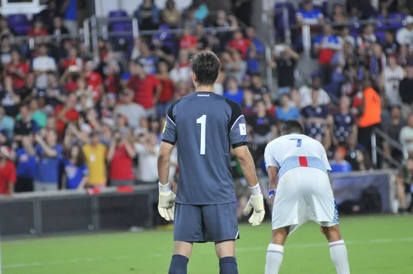 Match Qualification Pour Coupe Monde Orlando City Stadium Usa Panama — Photo