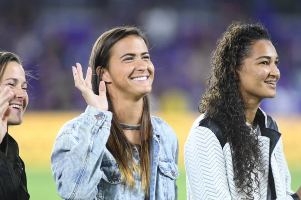 Orlando City SC, 10 Mart 2018 'de Orlando City Stadyumu' nda Minnesota United FC 'ye ev sahipliği yaptı..  