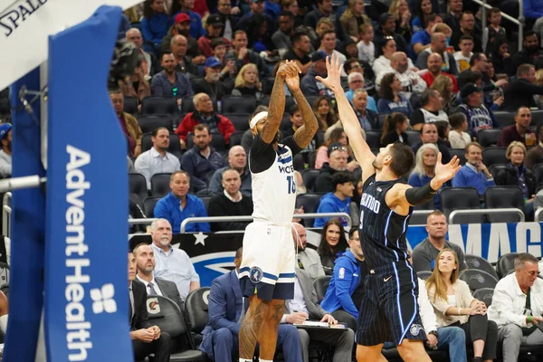 Orlando Magic Şubat 2020 Tarihinde Orlando Florida Amway Center Minnesota — Stok fotoğraf