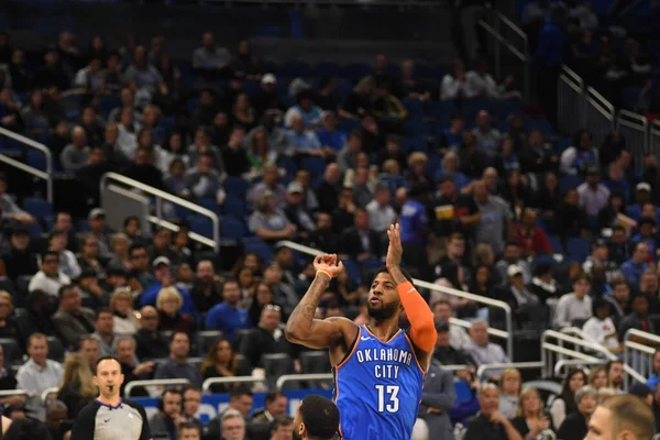 Orlando Magic Accueille Thunder Oklahomacity Amway Center Orlando Floride Janvier — Photo