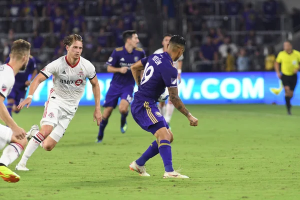 Orlando City Host Toronto Exploria Stadium Orlando Florida July 2018 — Stock Photo, Image