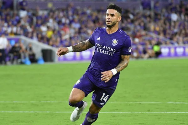 Orlando City Otthont Atlanta United Alatt Cup Exploria Stadium Orlando — Stock Fotó