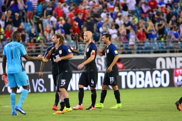 Usa Soccer Team Gastheer Trinidad Tobago Everbank Field Jacksonville Florida — Stockfoto