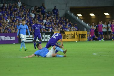 Orlando City 21 Mayıs 2017 'de Orlando City Stadyumu' nda NYC FC 'ye ev sahipliği yaptı..  