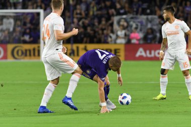 Orlando City SC, 24 Ağustos 2018 'de Florida Exploria Stadyumu' nda Atlanta United 'a ev sahipliği yaptı.