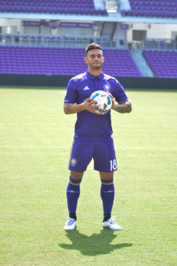 Orlando City SC, Dom Dwyer 'ı tanıtmak için bir basın toplantısı düzenledi..  