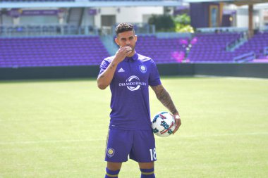 Orlando City SC, Dom Dwyer 'ı tanıtmak için bir basın toplantısı düzenledi..  