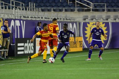 Orlando City SC, 29 Haziran 2016 'da Orlando Florida' daki Kamp Dünyası Stadyumu 'nda Fort Lauderdale Strikers' a ev sahipliği yaptı..