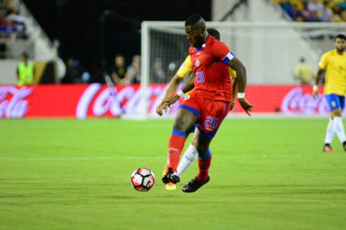 Brezilya, 8 Haziran 2016 tarihinde Orlando Florida 'daki Copa America Centenario' da Haiti ile karşılaştı..