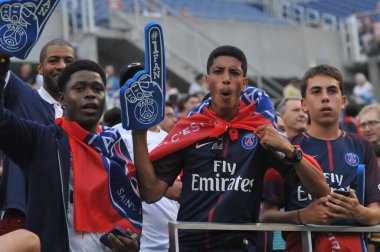 Paris Saint-Germain, Tottenham Hotspur 'a karşı 22 Temmuz 2017' de Orlando Florida 'daki Citrus Bowl' da.   