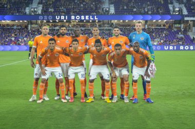Orlando City SC, 22 Eylül 2018 'de Florida Exploria Stadyumu' nda Houston Dynamo 'yu ağırladı..