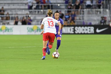 Orland Pride, 25 Ağustos 2018 'de Orlando Florida' daki Exploria Stadyumu 'nda Chicago Red Stars' a ev sahipliği yapıyor..  