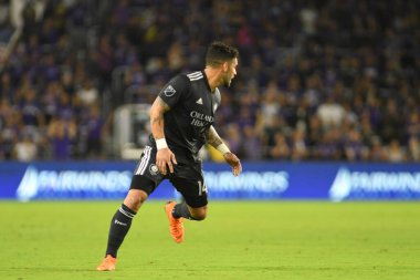 Orlando City 21 Nisan 2018 'de Orlando Florida' daki Exploria Stadyumu 'nda San Jose depremlerine ev sahipliği yaptı..  
