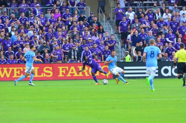 Orlando City, 5 Mart 2017 'de Orlando City Stadyumu' nda NYC FC 'ye ev sahipliği yaptı..  