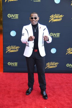 24 Mart 2018 Cumartesi günü Las Vegas 'taki Orleans Resort' ta düzenlenen 33. Yıldız Ödülleri Kırmızı Halı sırasında ünlüler.