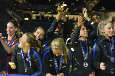 ABD, 7 Mart 2018 tarihinde Orlando City Stadyumu 'ndaki SheBelives Kupası' nda İngiltere ile karşı karşıya geldi..  