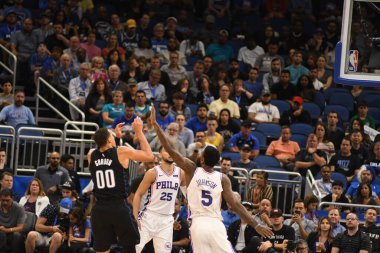 Orlando Magic, Philadelphia 76ers 'ı 14 Kasım 2018' de Orlando Florida 'daki Amway Center' da ağırlıyor.. 