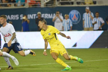 Paris Saint-Germain, Tottenham Hotspur 'a karşı 22 Temmuz 2017' de Orlando Florida 'daki Citrus Bowl' da.   