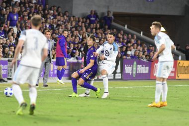 Orlando City SC, 10 Mart 2018 'de Orlando City Stadyumu' nda Minnesota United FC 'ye ev sahipliği yaptı..  